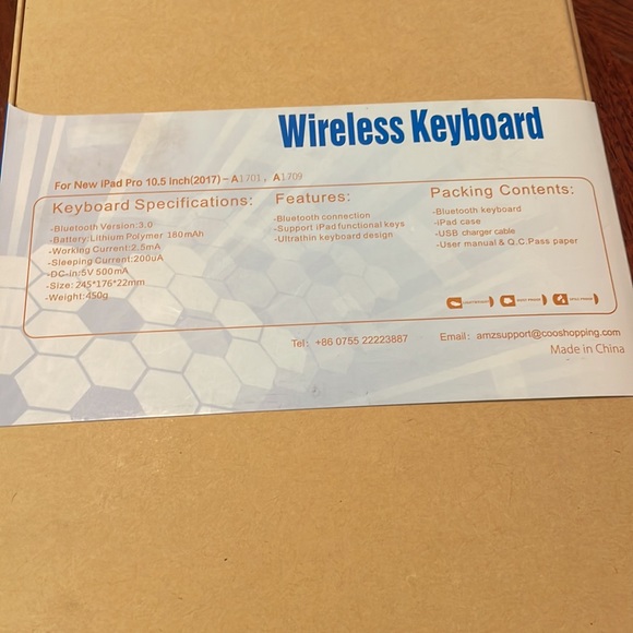 Wireless keyboard and case - Picture 2 of 9